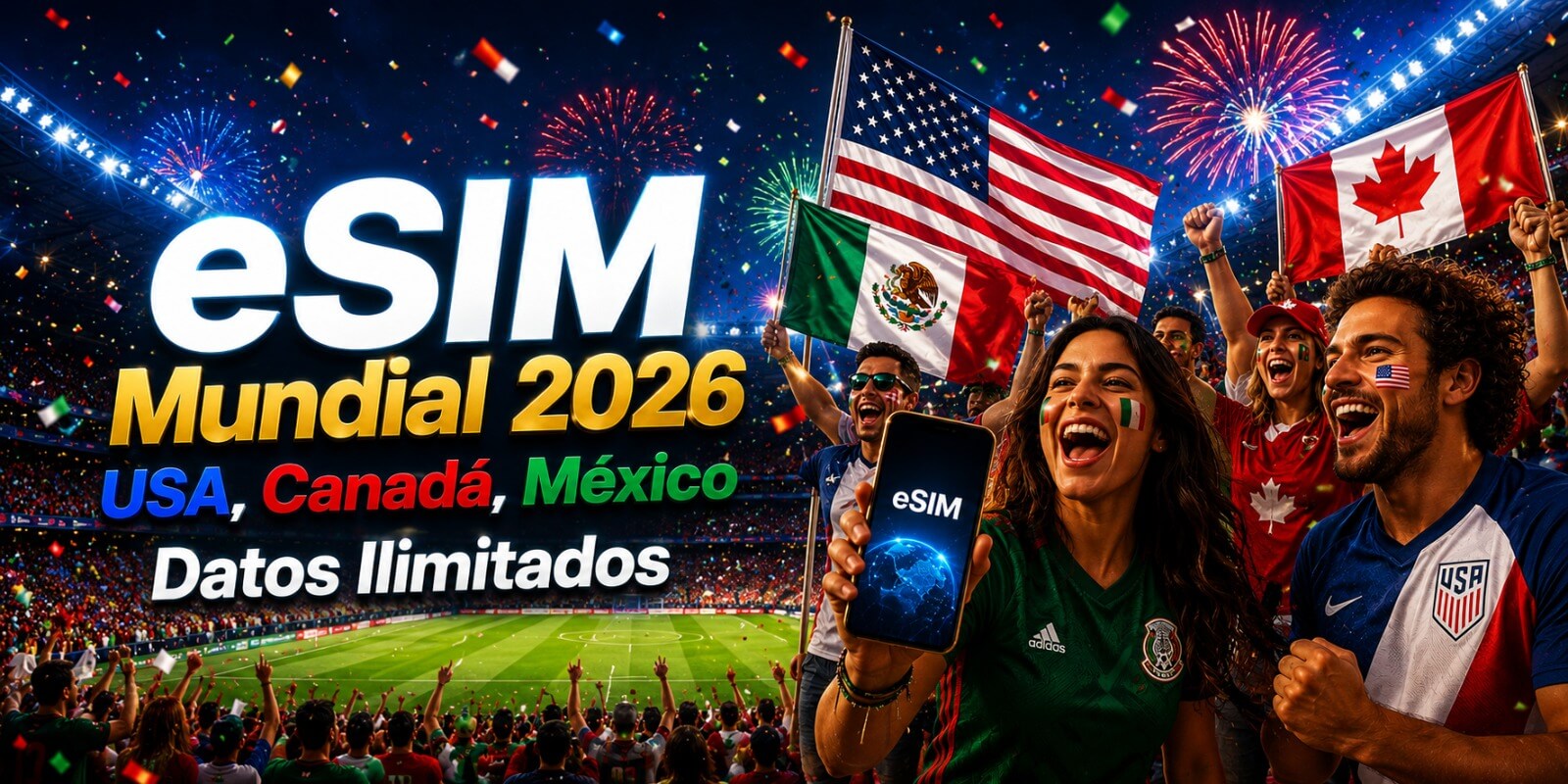 Internet in the USA, Canada, and Mexico for the entire World Cup